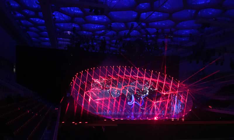 北京水立方仿佛秀舞台午夜福利一区 北京水立方‘仿佛秀’舞台午夜福利一区